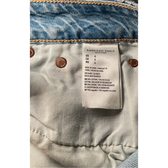 AMERICAN EAGLE ~Low-Rise Denim Maxi Skirt (NWT) - Picture 8 of 14